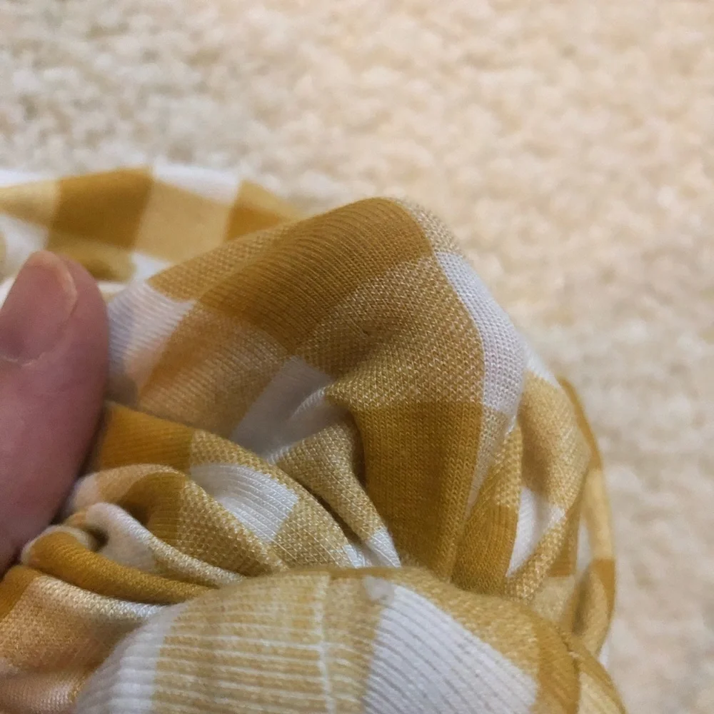 NWT | Angel Dear | Gingham Knot Turban - Picture 5 of 8